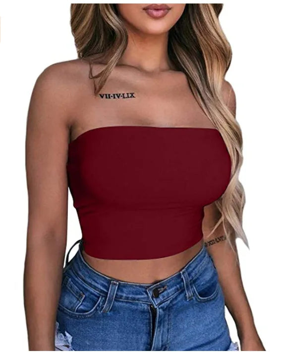 Crop top tube top A1