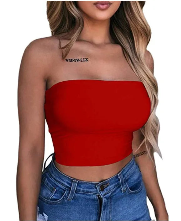 Crop top tube top A1