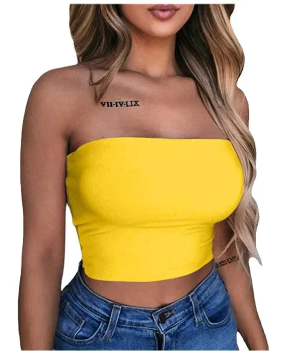 Crop top tube top A1