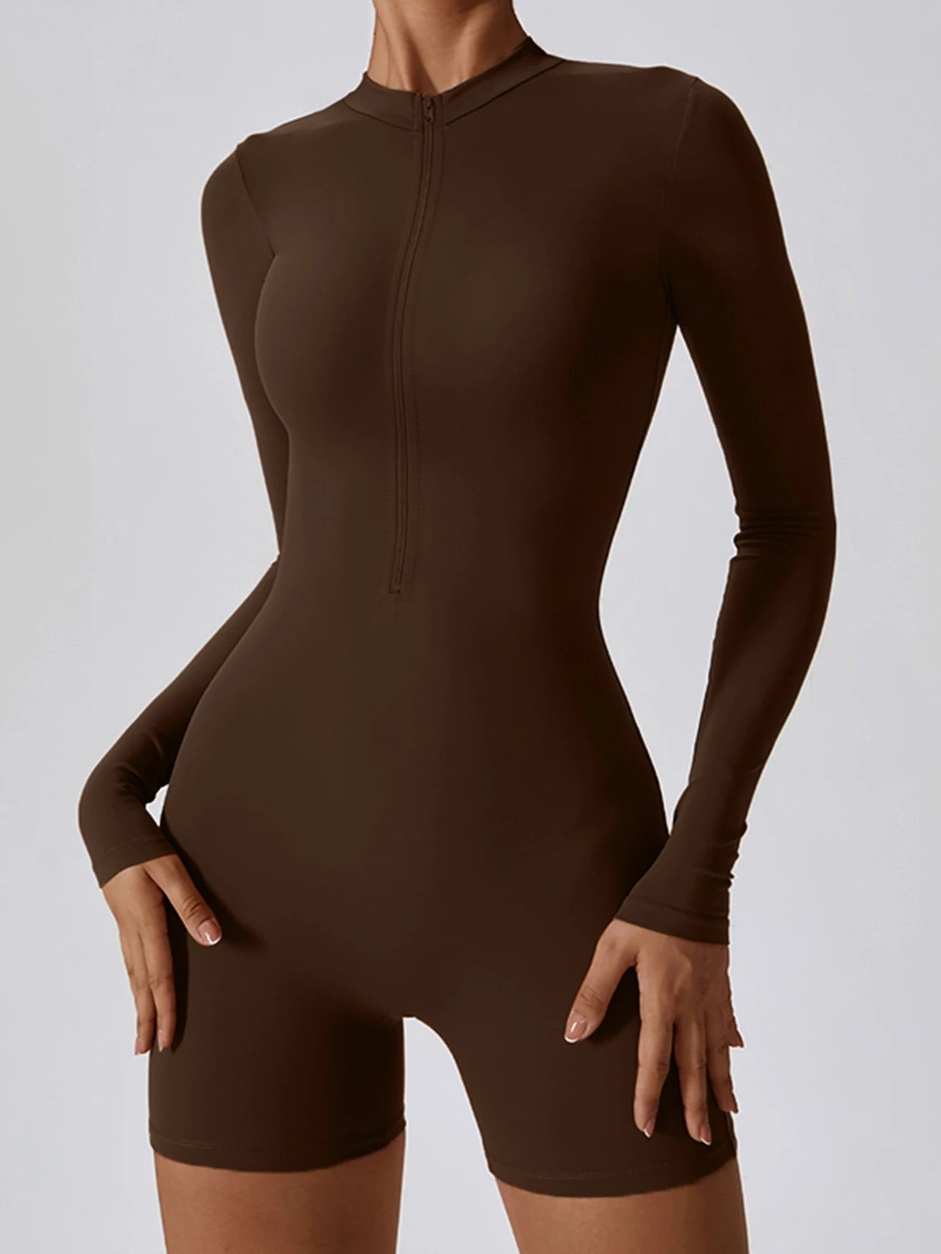 bodysuit with zipper