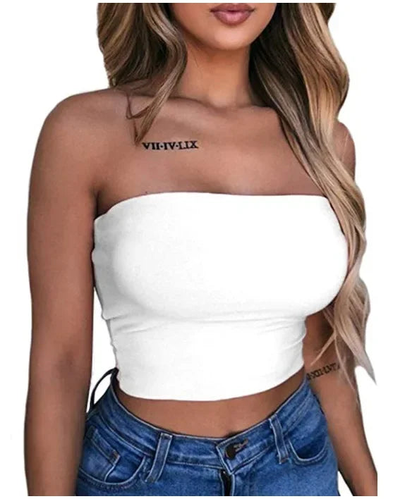 Crop top tube top A1